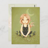 Boues de sel - Carte postale de limace de fée (Devant / Derrière)