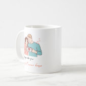 Boug de Wifey et Hubby, Mug de couple (Devant gauche)