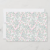 Bougainvillea Annaprashan Premier Invitation photo (Dos)