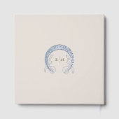 Bougainvillea Blue Gold Mariage Art Nouveau (Verso)