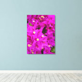 Bougainvillea Canvas Afdruk (Insitu (Houten vloer))