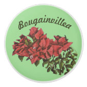 Bougainvillea Ceramic Knob Keramische Knop (Voorkant)