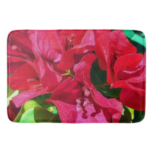 Bougainvillea Closeup Bath Mat