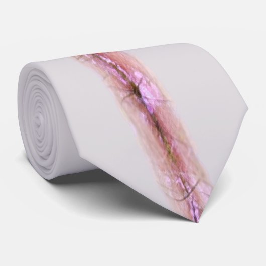 Bougainvillea Damage Stropdas (Opgerold)