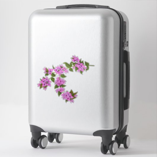 Bougainvillea decal sticker (Koffer)