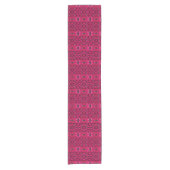 Bougainvillea Deep Pink Table Runner Korte Tafelloper (Voorkant)