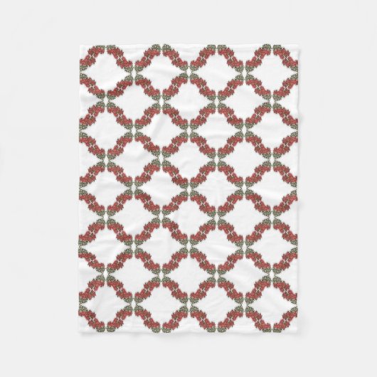 Bougainvillea Fleece Blanket Deken (Voorkant)