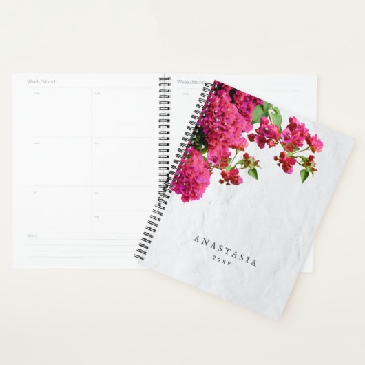 Bougainvillea Floral — Grieks eiland Planner (Display)