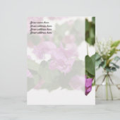 Bougainvillea gepersonaliseerde briefhoofd (Staand voorkant)