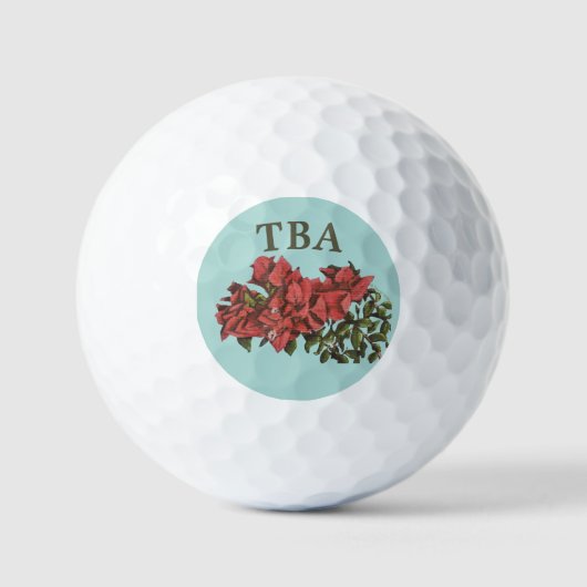 Bougainvillea Golf Balls Golfballen (Voorkant)