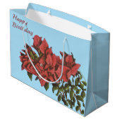 Bougainvillea Grand sac cadeau (Dos Angle)