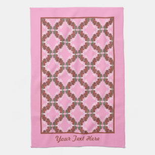 Bougainvillea Kitchen Towel - Gepersonaliseerde Op Theedoek