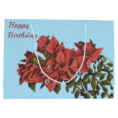 Bougainvillea Large Gift Bag Groot Cadeauzakje (Achterkant)