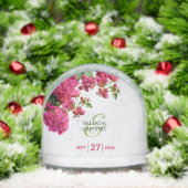 Bougainvillea Mediterranean Greek Island Wedding Sneeuwbol (Kerstmis)