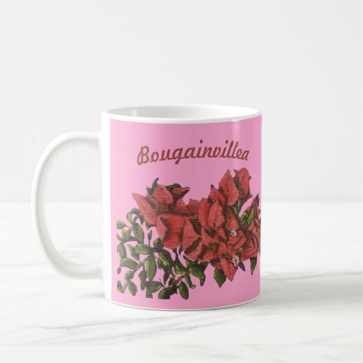 Bougainvillea Mug (Gauche)