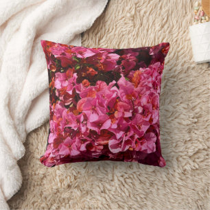 Bougainvillea Roze Tropische Klimmende Struik Foto Kussen