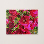 Bougainvillea Tropische tuinklep Puzzle Legpuzzel (Horizontaal)