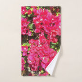 Bougainvilliers en fleurs (Serviette à main)