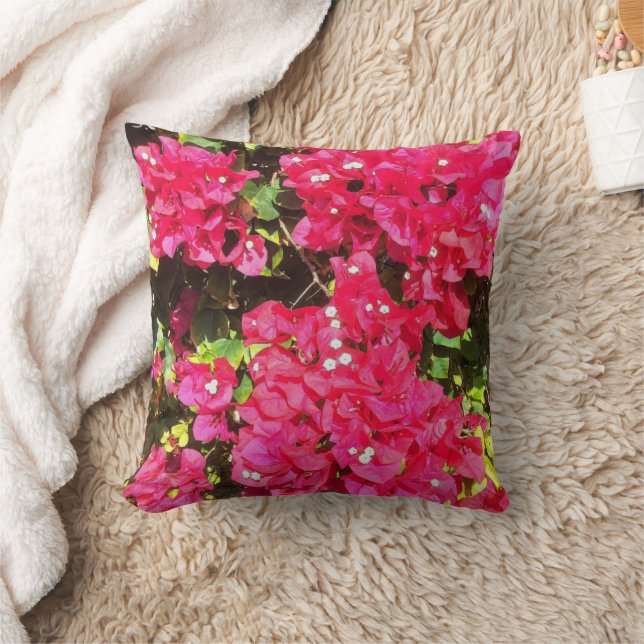 Bougainvilliers fleuris oreiller (Couverture)
