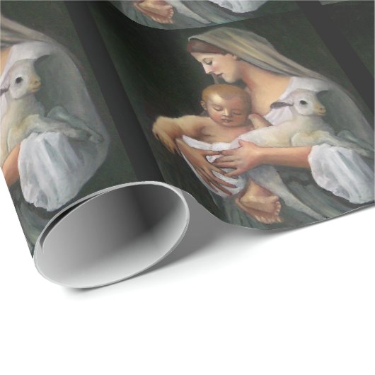 Bougeureau: Mijn kopie: Madonna en Child Cadeaupapier (Rol Hoek)