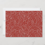 Boughs of Joy Christmas Holiday Carte Appartement (Dos)