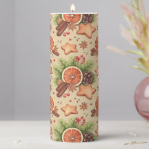 Bougie aux épices de fêtes