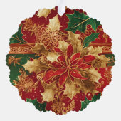 Bougie commémorative Ornement de Noël (Verso)