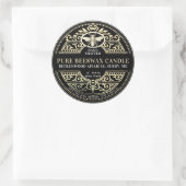 Bougie de cire d'abeille Heraldic Étiquette de pro (Sac)