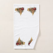 Bougie de Noël (Serviette à main)