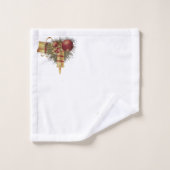 Bougie de Noël (Gant de toilette)