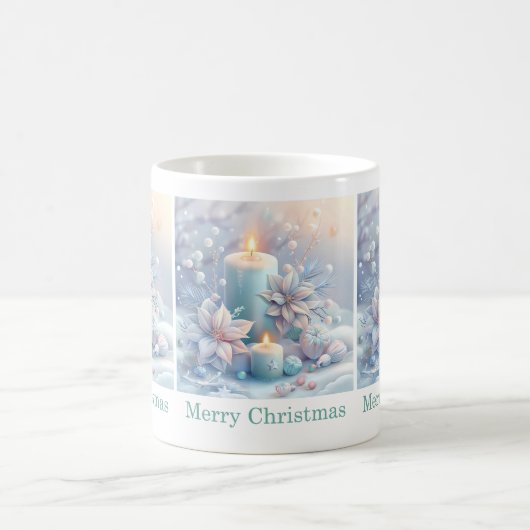 Bougie de Noël rêveuse Mug (Centre)