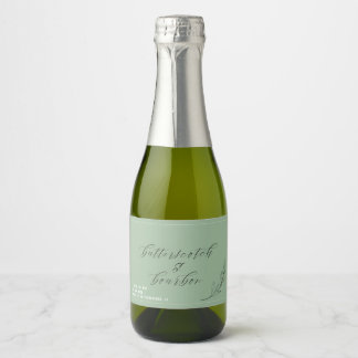 Bougie de vin Étiquette