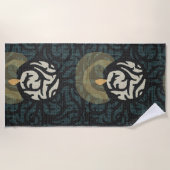 bougie défile serviette de yoga (Devant)