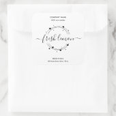 Bougie étiquette produit étiquette coeur pot étiqu (Sac)