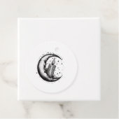 Bougie Lit Moon Favoriser les étiquettes (En situation)