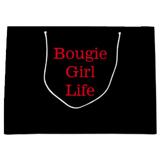 Bougie Meisje Leven Gift Bag Groot Cadeauzakje