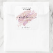 Bougie moderne abstrait produit étiquette fait mai (Sac)