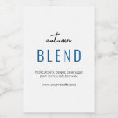 Bougie moderne ou Étiquette Potpourri (Étiquettes simples)