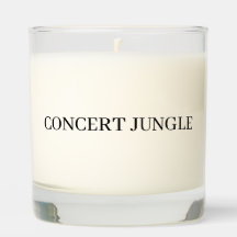Bougie Parfumée De La Jungle De Béton