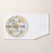 Bougie Rituelle Radionique d'Harmonie (Serviette à main)