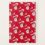 Bougie rouge personnalisée Noël (Dos)