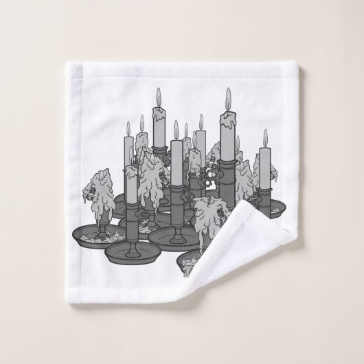 Bougies (Gant de toilette)
