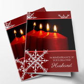 Bougies 1 de Noël | de cartes de sympathie