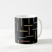 Bougies classiques d'anniversaire - Mug de café no (Devant droit)