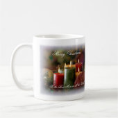 Bougies de Noël Mug (Gauche)