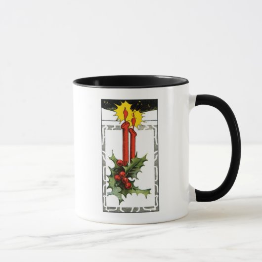 Bougies de Noël Mug (Droite)