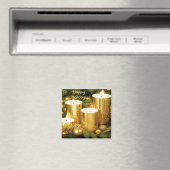Bougies d'or Magnet de Noël (In Situ (Lave-vaisselle))
