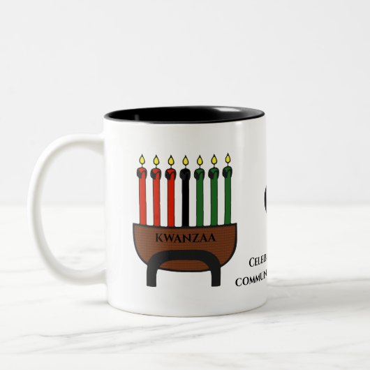 Bougies Kwanzaa Mug (Gauche)