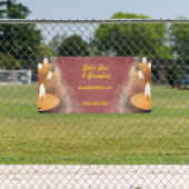 Bougies Nom personnalisé Bannière Signalisation (Insitu)