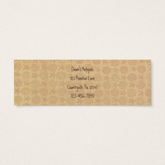 Bougies primitives Tag Hang (Dos)